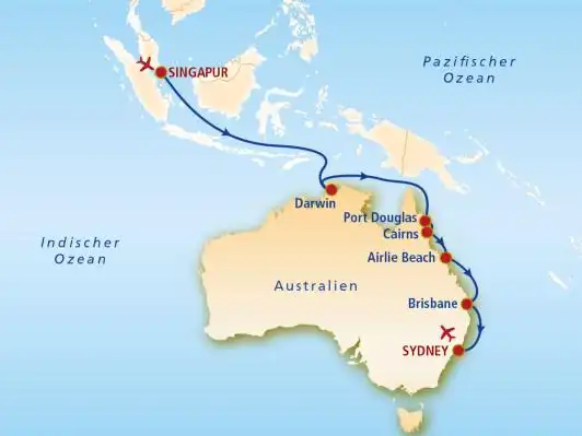 Aufnahme - Singapur Australien