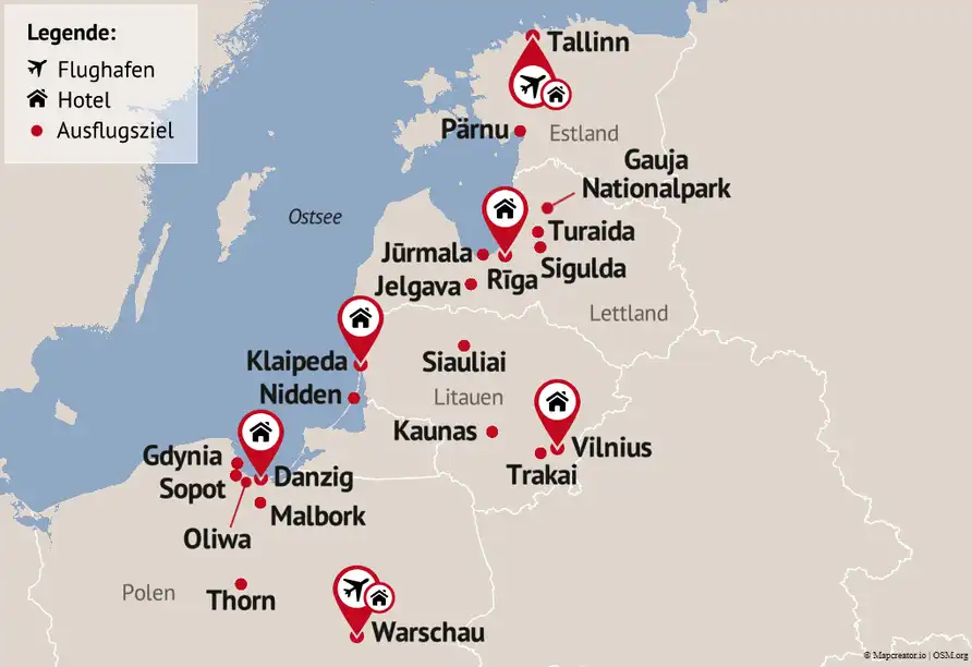 Galerie - Warschau Bis