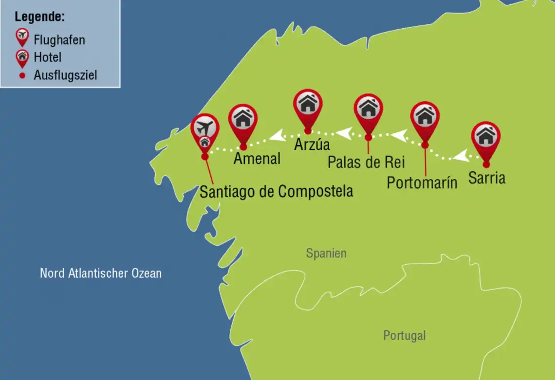 Aufnahme - Wanderreise Weltbekannten