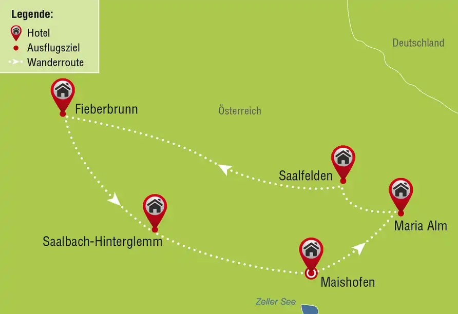 Aufnahme - Wanderrundreise Salzburger