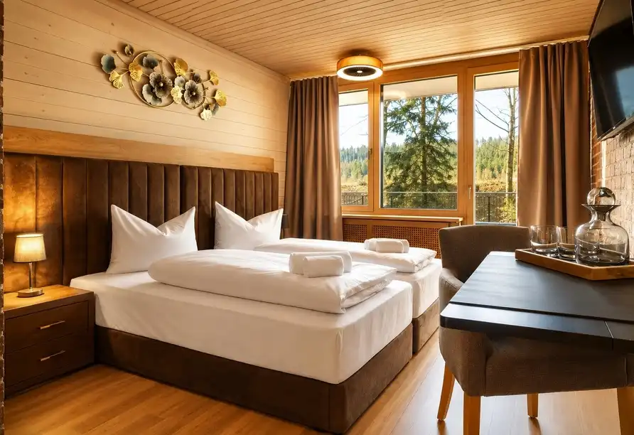 Aufnahme - Weihnachten Bayerischer Wald im Das Dreiburgensee Naturhotel & Spa in Thurmansbang