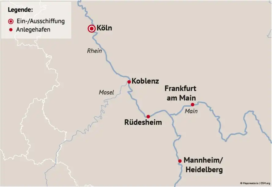 Ansicht - Weihnachtsmärkte Rhein