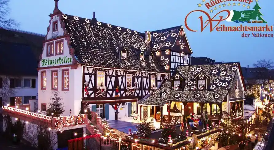 Foto - Weihnachtsmarkt Rüdesheim
