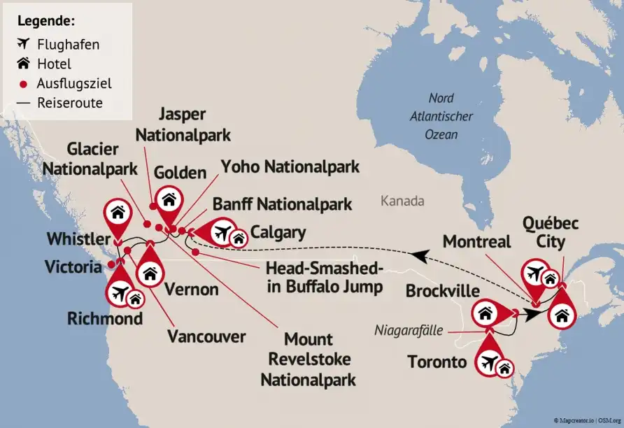 Impression - Rundreise Kanada mit Ausflugspaket