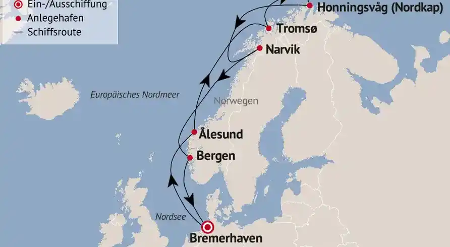 Aufnahme - Winterliches Norwegen