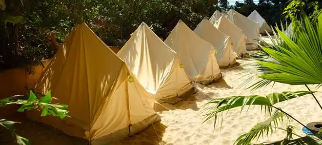 Ansicht - Zelten Tropical