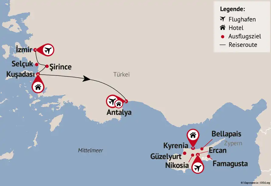 Impression - Rundreise Nordzypern und Türkei