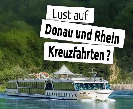 Kreuzfahrten auf Donau und Rhein